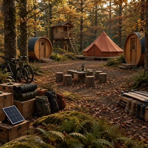 Séminaire d'automne en forêt : logistique nature, hébergement insolite et programme de cohésion